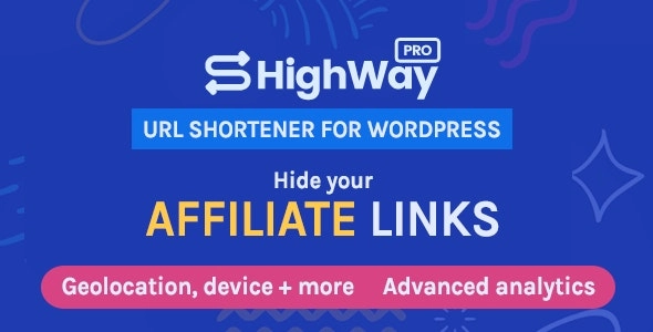 Highwaypro Url Shortener & Link Cloaker For Wordpress 1.5.0