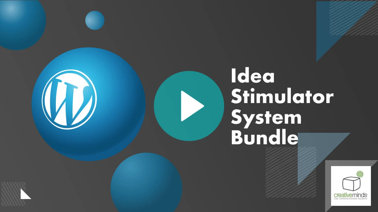 Idea Stimulator System Bundle For Wordpress By Creativeminds 1.2.4