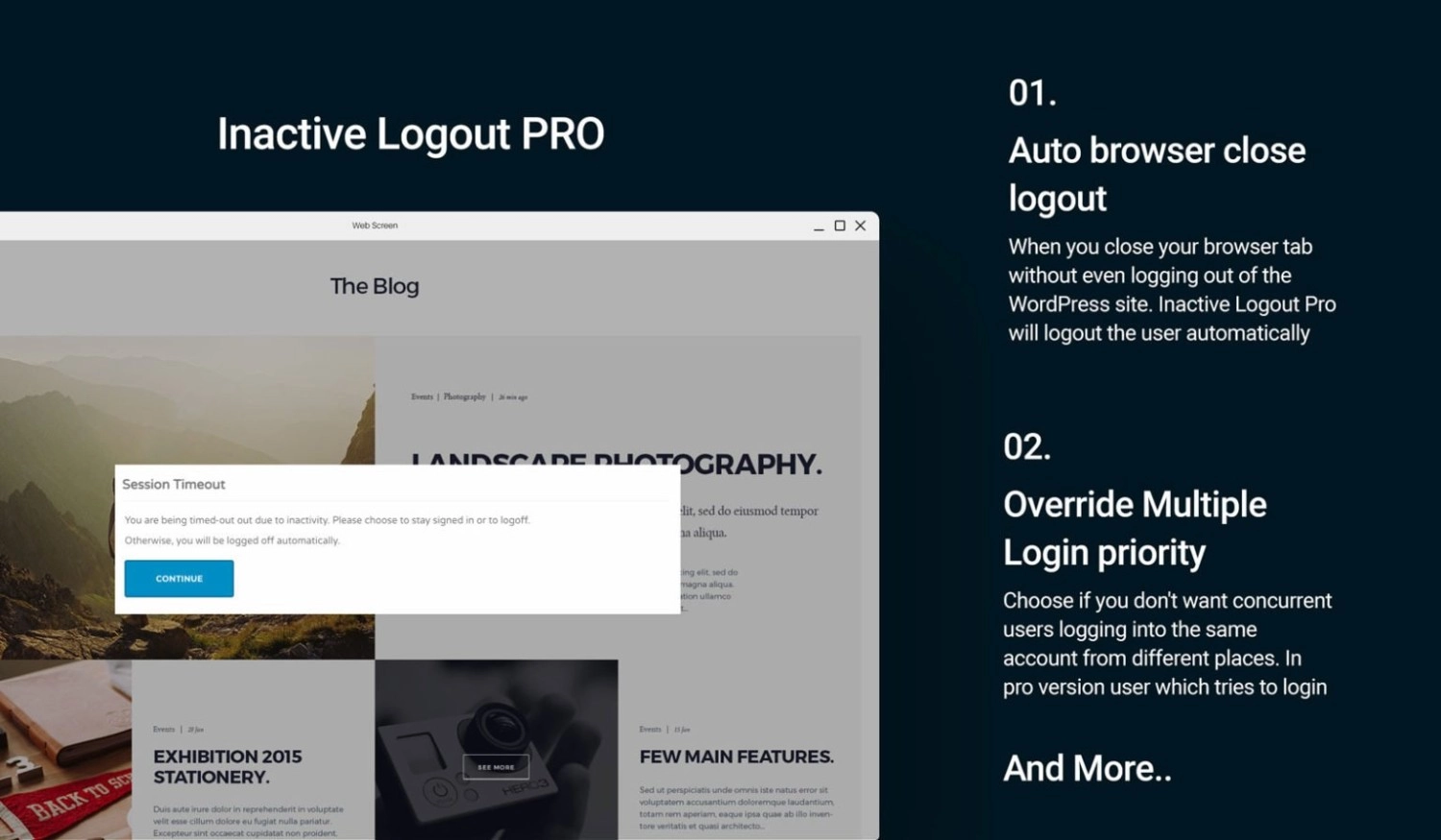 Inactive Logout Pro 2.3.1