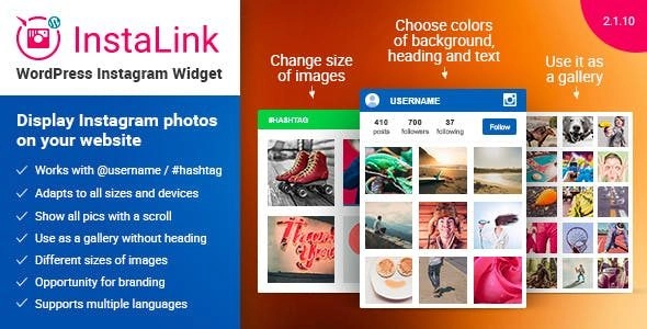 Instagram Widget Instagram For Wordpress 2.2.3