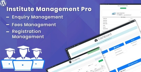 Institute Management Pro For Wordpress 2.7