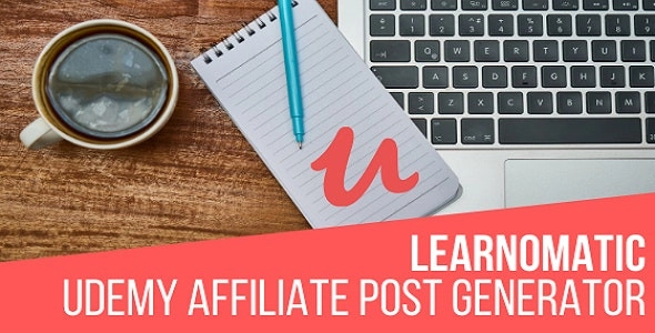 Learnomatic Udemy Affiliate Plugin For Wordpress 2.0.0.3