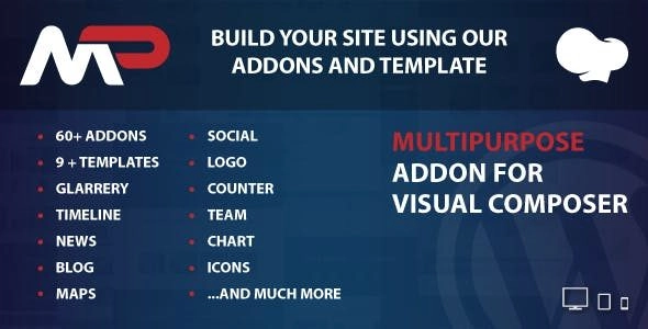 Multipurpose Addons For Wpbakery Page Builder Wordpress Plugin 1.0.0