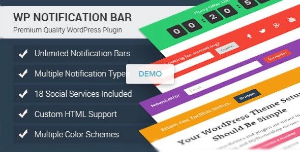 Mythemeshop: Wp Notification Bar Pro 1.2.1