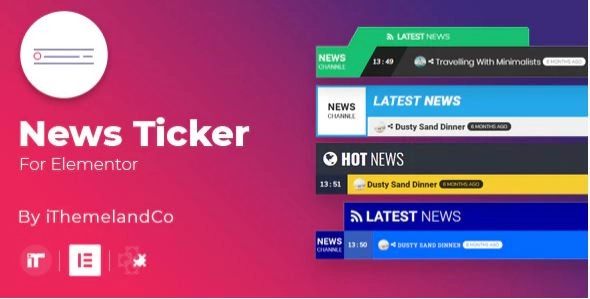 News Ticker For Elementor 1.4.0