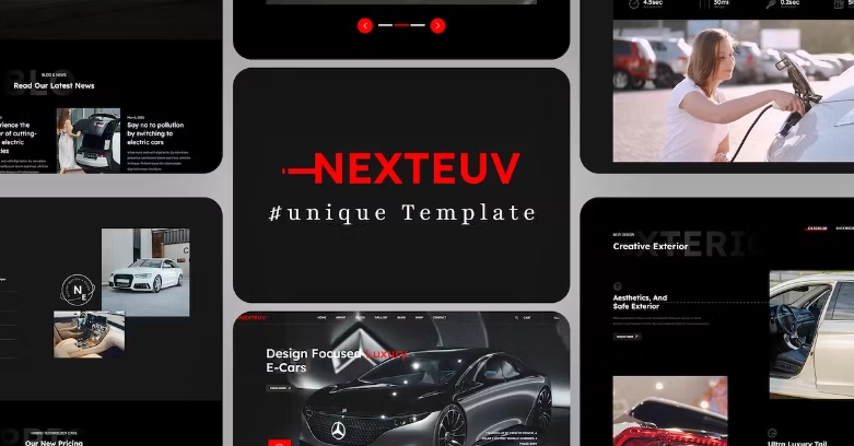 Nexteuv Ev Shop, Single Product Store Wordpress 1.0.3