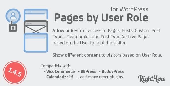 Pages By User Role For Wordpress 1.7.1.10456