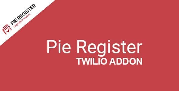 Pie Register Twilio 1.4.4