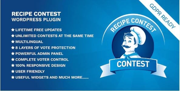 Recipe Contest Wordpress Plugin 1.1