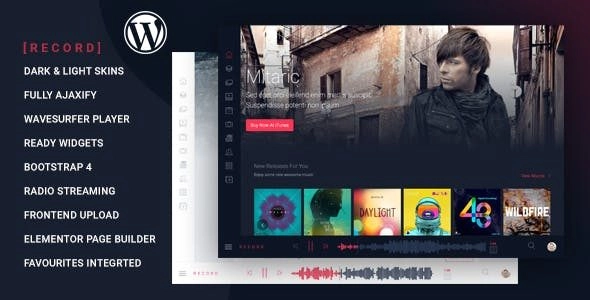 Rekord Ajaxify Music Events Podcasts Multipurpose Theme 1.5.2