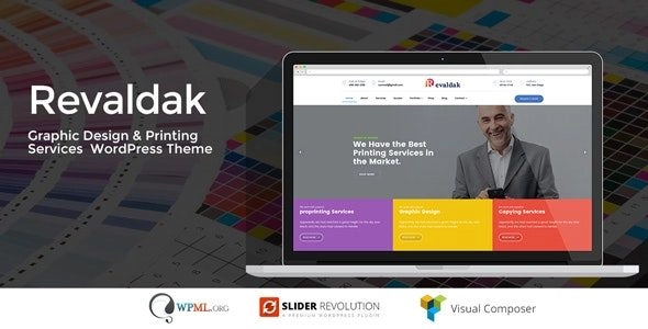 Revaldak Printing Services Wordpress Theme 2