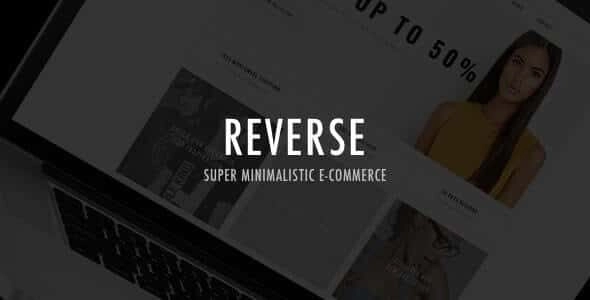 Reverse Woocommerce Shopping Theme 2.8