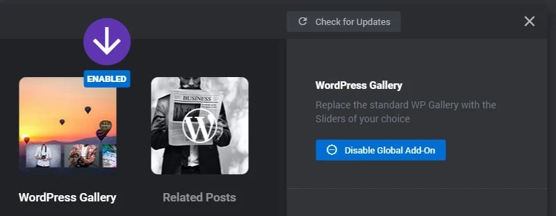 Revslider Wordpress Gallery Addon 2.0.4