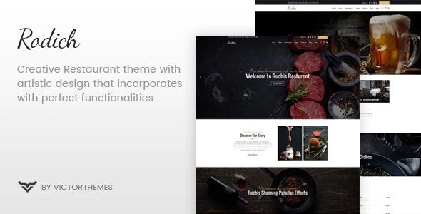 Rodich A Restaurant Wordpress Theme 2.2