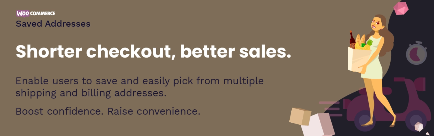Saved Addresses For Woocommerce 2.7.0