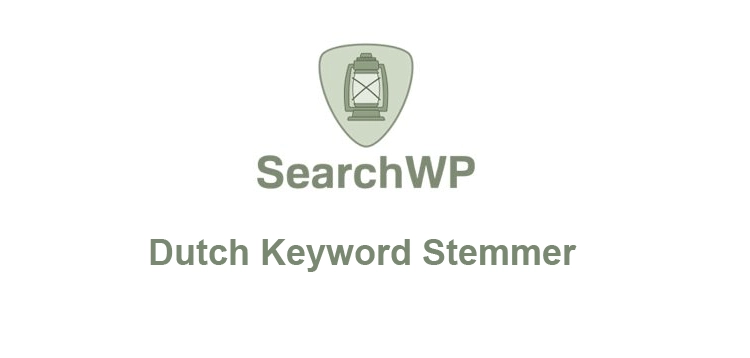 Searchwp Dutch Keyword Stemmer 1.2.4