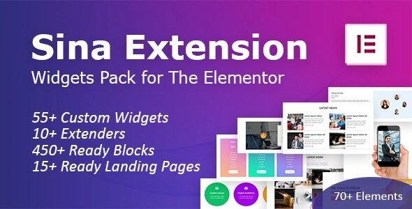 Sefe Sina Extension For Elementor 1.10.4