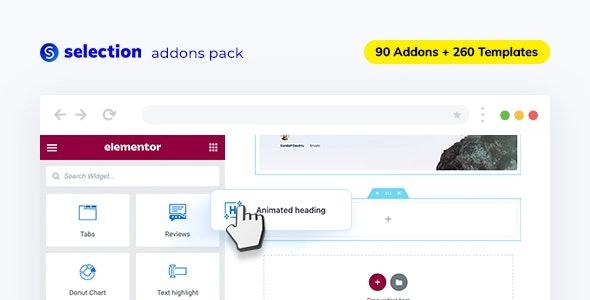 Selection – Elementor Addons Pack For Wordpress 1.12.1 –