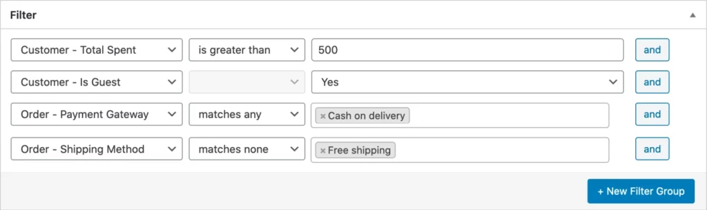 ShopMagic Advanced Filters 2.1.6
