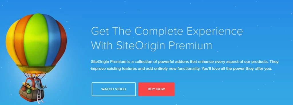 SiteOrigin Premium – Get The Complete Experience With SiteOrigin Premium 1.31.0