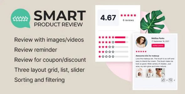 Smart Product Review For Woocommerce 2.0.3