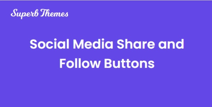 Social Media Share And Follow Buttons 117.0