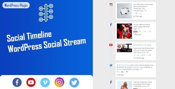 Social Timeline Wordpress Social Stream 1.2