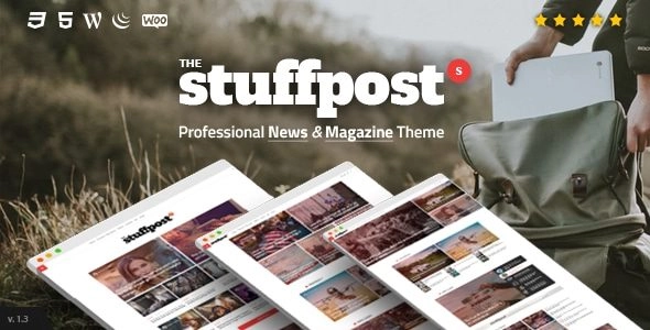 Stuffpost Professional News & Magazine Wordpress Theme 1.3.6