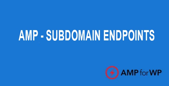 Subdomain Endpoints For Amp 1.1.7