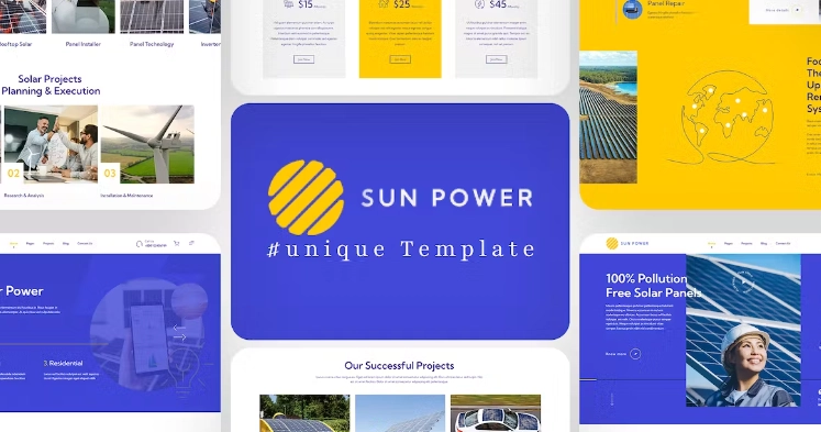 Sunpower Solar Renewable Energy Theme 1.0.4