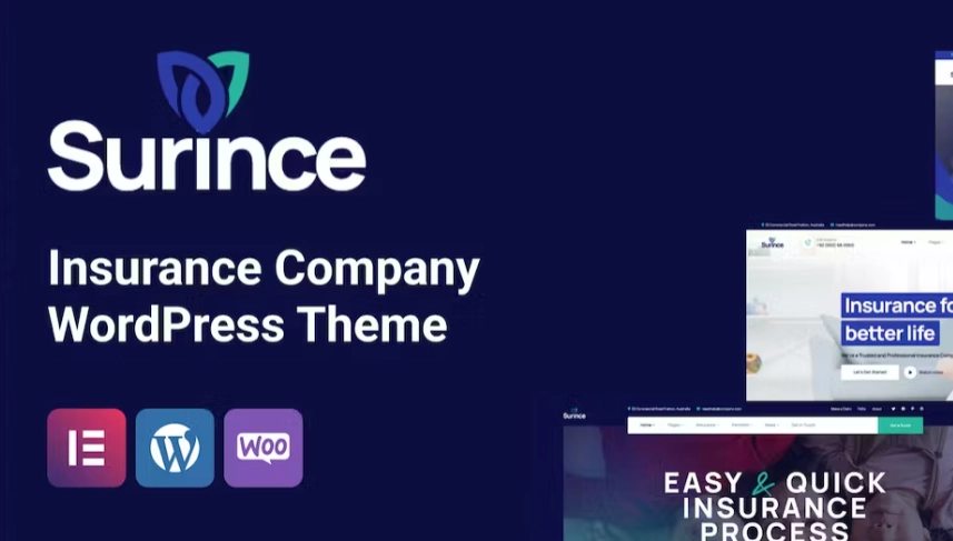 Surince Insurance Company Wordpress Theme 1.0.2