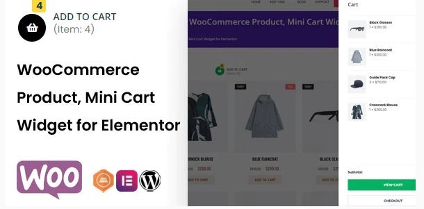 Tfminicart&product Woocommerce Product, Mini Cart Widget For Elementor 1.0.5