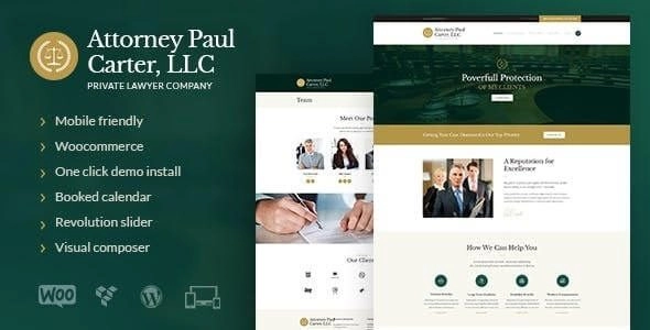 The Law A Classic Legal Advisers & Attorneys Wordpress Theme 1.6.2