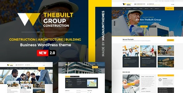 Thebuilt Construction And Architecture Wordpress Theme 2.6.2