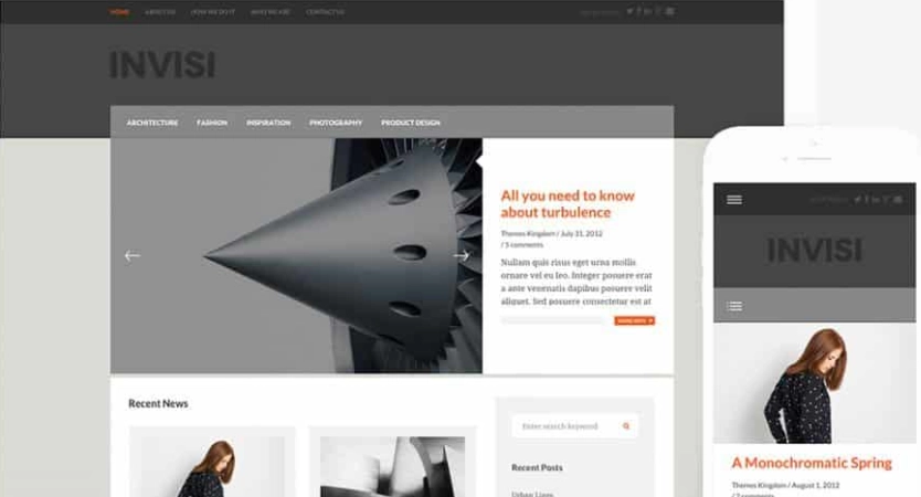 Themes Kingdom Invisi Wordpress Theme 2.1.3