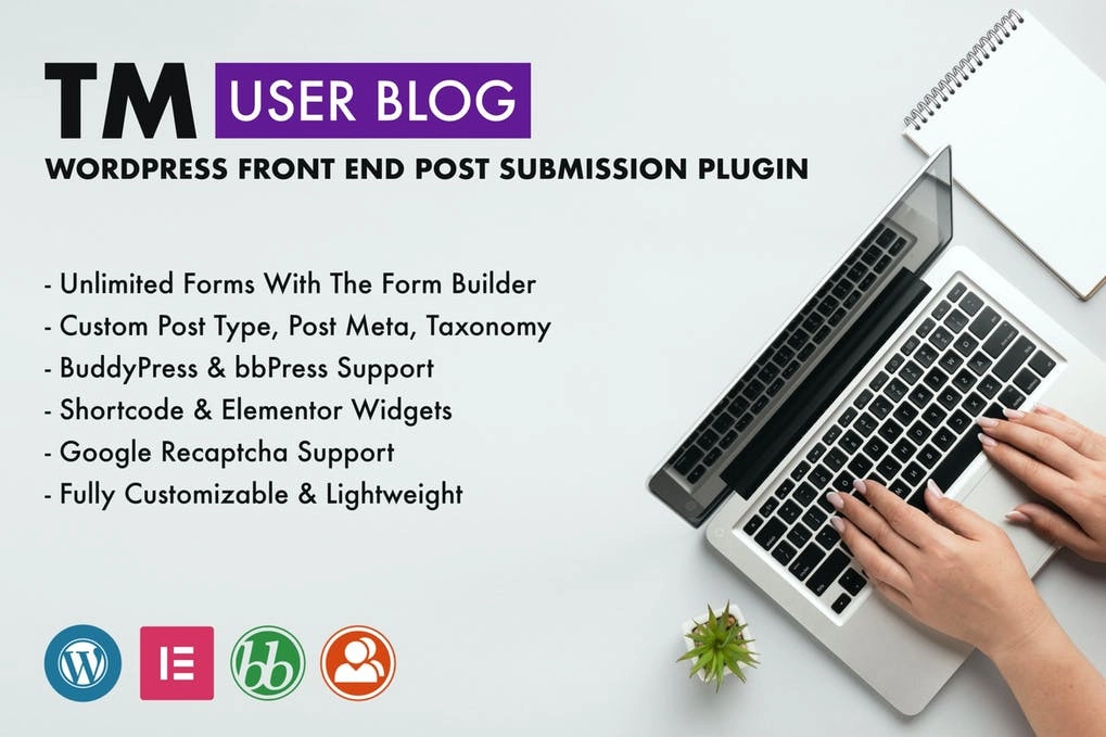 Tm User Blog Wordpress Front End Post Submission Plugin 1.3