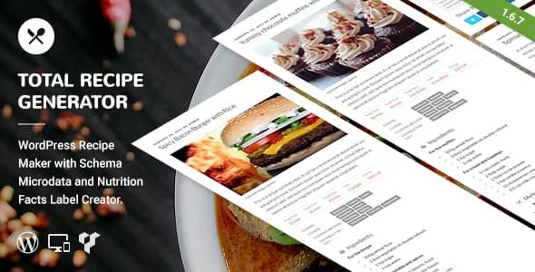 Total Recipe Generator For Wpbakery Page Builder 2.3.3