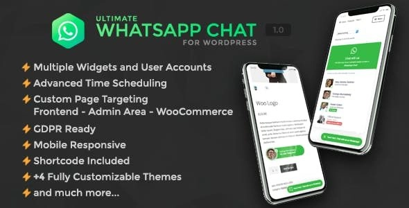 Ultimate Whatsapp Chat Support For Wordpress 1.1.0