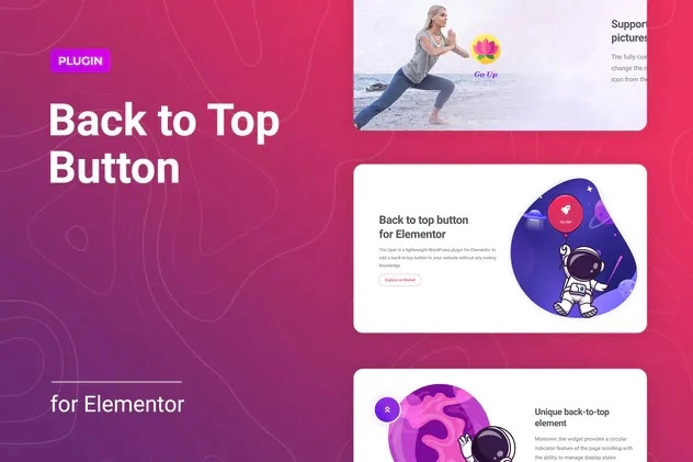 Uper – Back To Top Button For Elementor 1.0.0