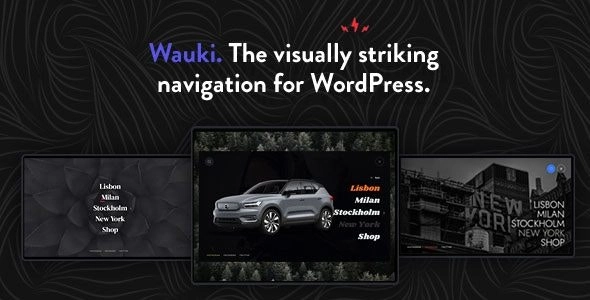 Wauki: Fullscreen Wordpress Menu 1.0.0