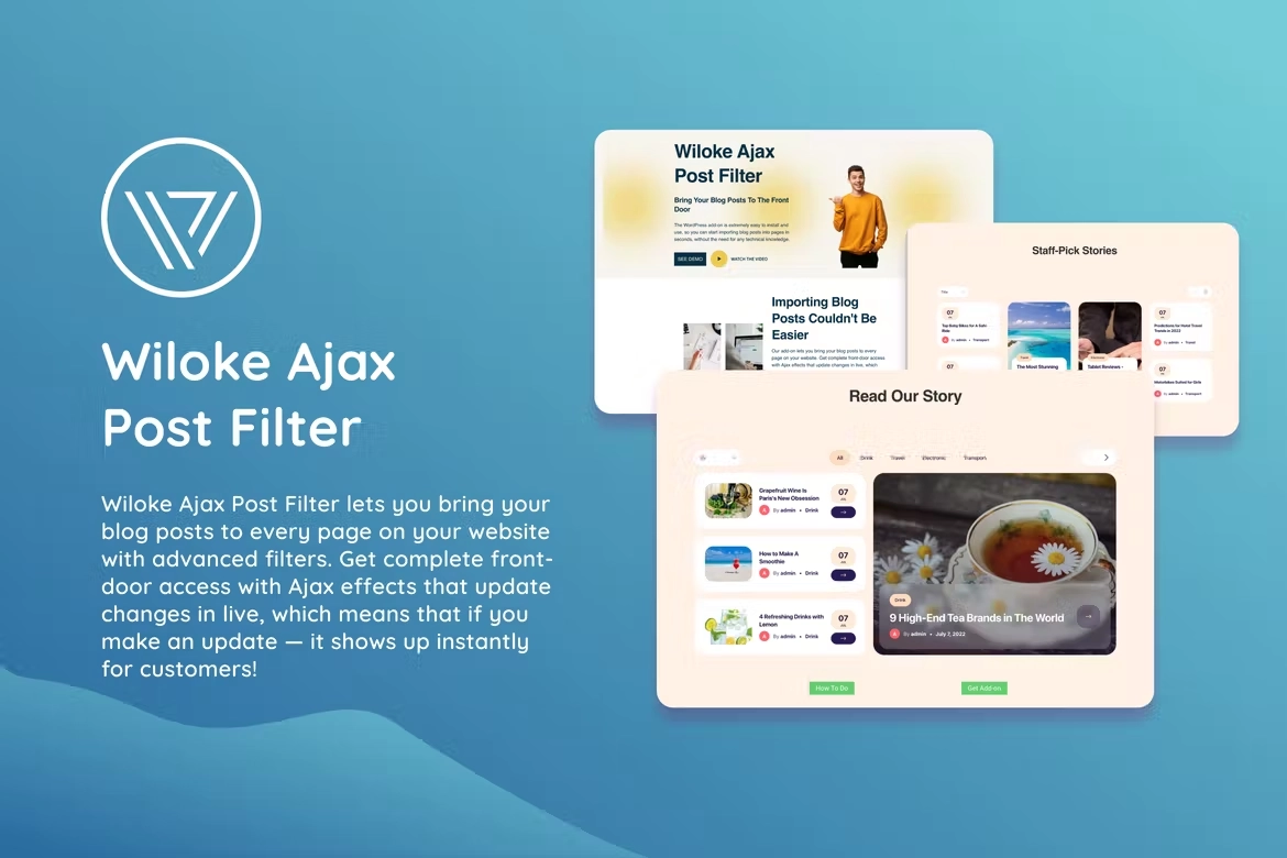 Wiloke Ajax Post Filter 1.0