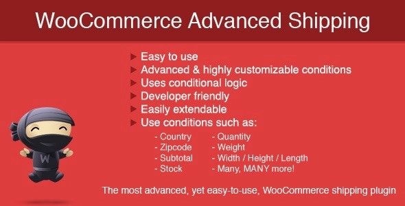 Woocommerce Advanced Shipping 1.1.9
