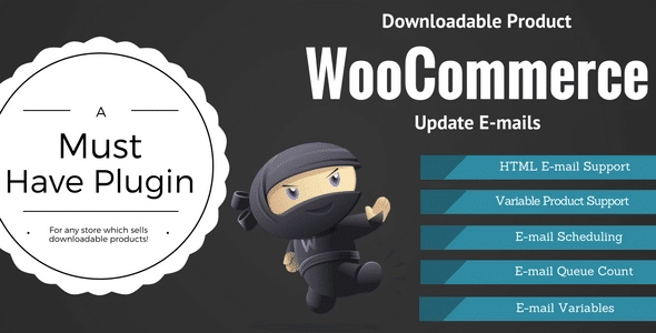 Woocommerce Downloadable Product Update E Mails 2.0.10