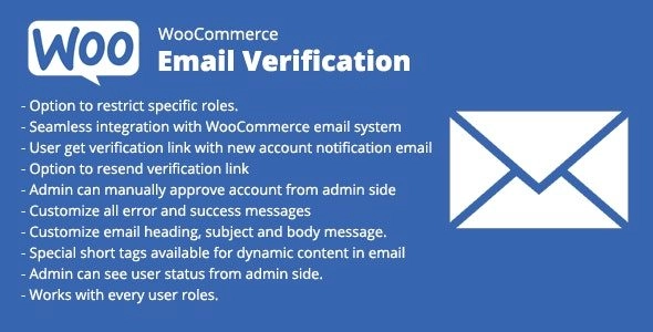 Woocommerce Email Verification 2.2
