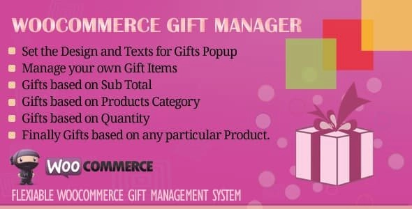 Woocommerce Gift Manager 2.6