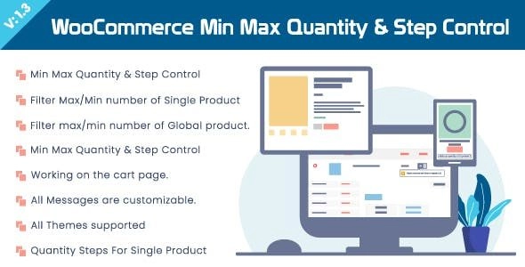 Woocommerce Min Max Quantity & Step Control 2.0.8