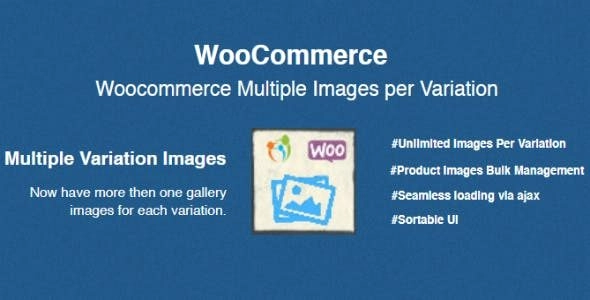 Woocommerce Multiple Images Per Variation 1.1.2