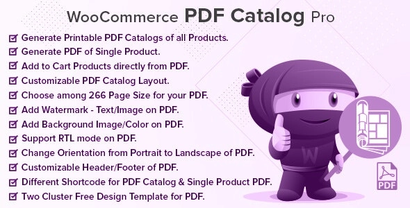 Woocommerce Pdf Catalog Pro 2.2.2