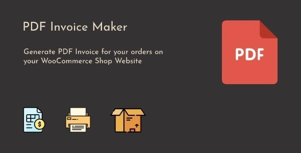 Woocommerce Pdf Invoice Maker 1.0.9