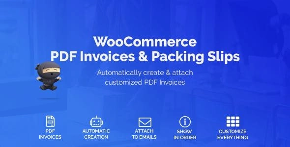 Woocommerce Pdf Invoices & Packing Slips 1.5.1